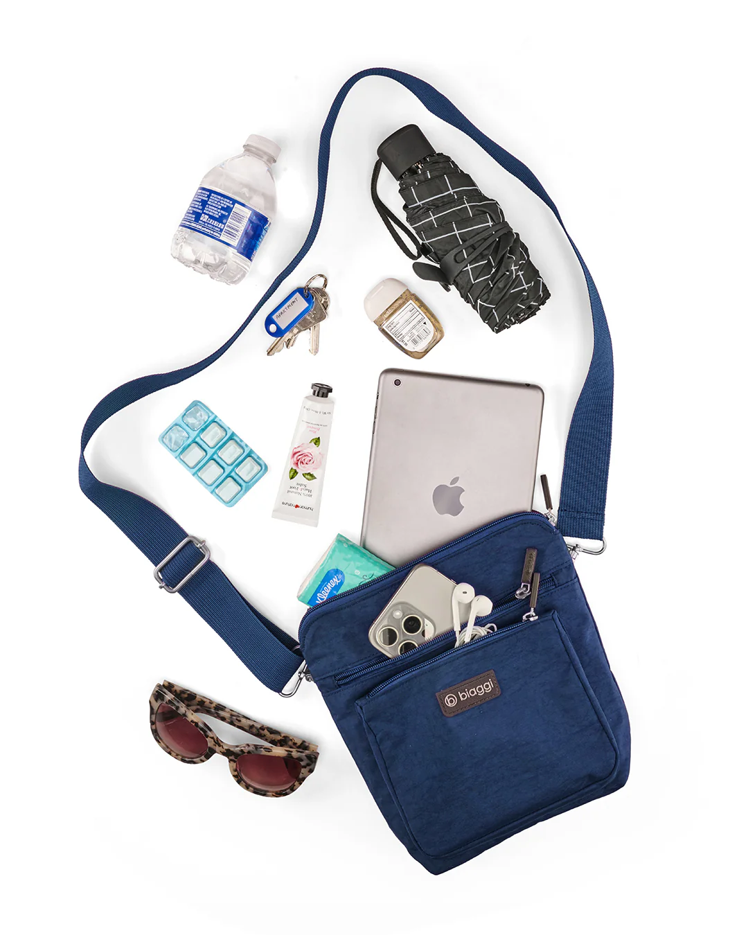 Convertible Crossbody + Zipsafe Travel Organizer - Image 19