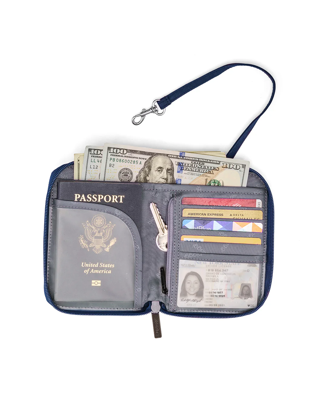 Convertible Crossbody + Zipsafe Travel Organizer - Image 20