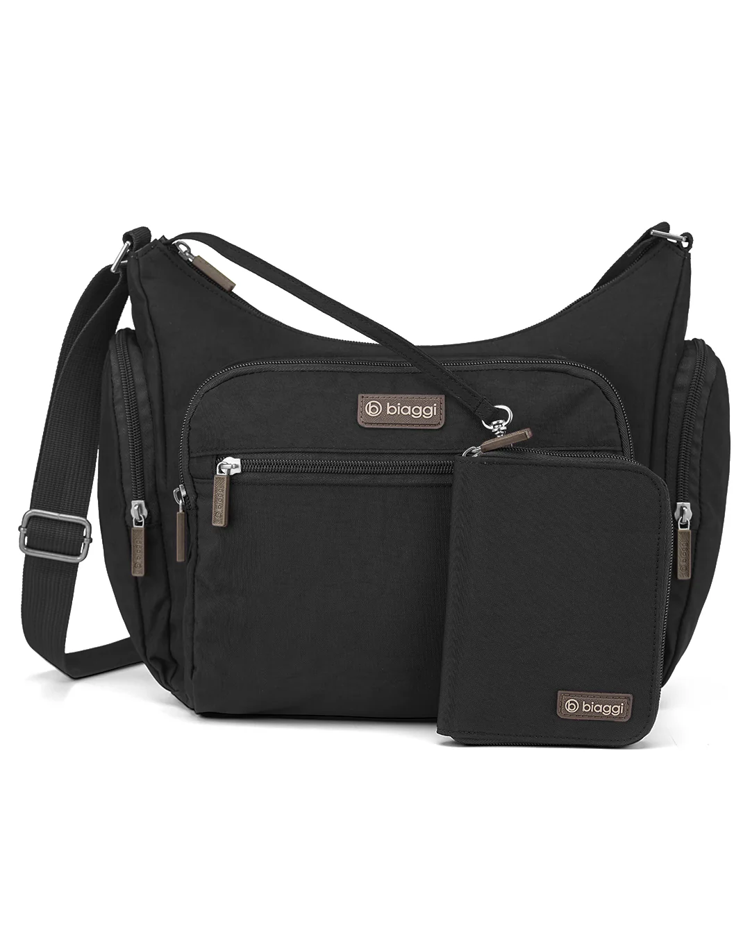 On-The-Go Hobo + Zipsafe Travel Organizer