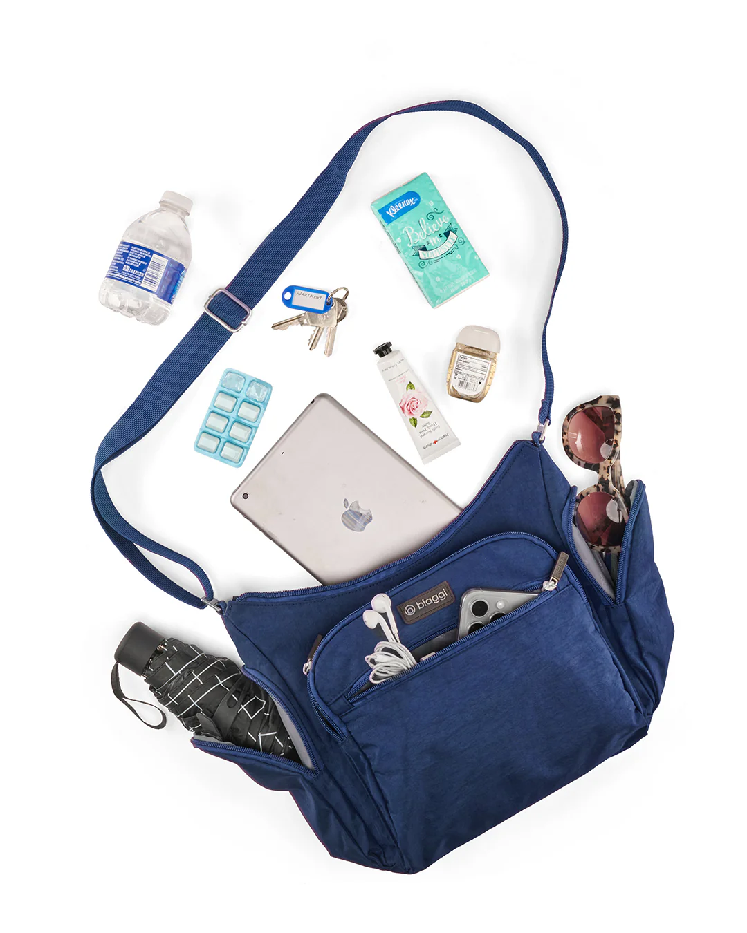 On-The-Go Hobo + Zipsafe Travel Organizer - Image 10