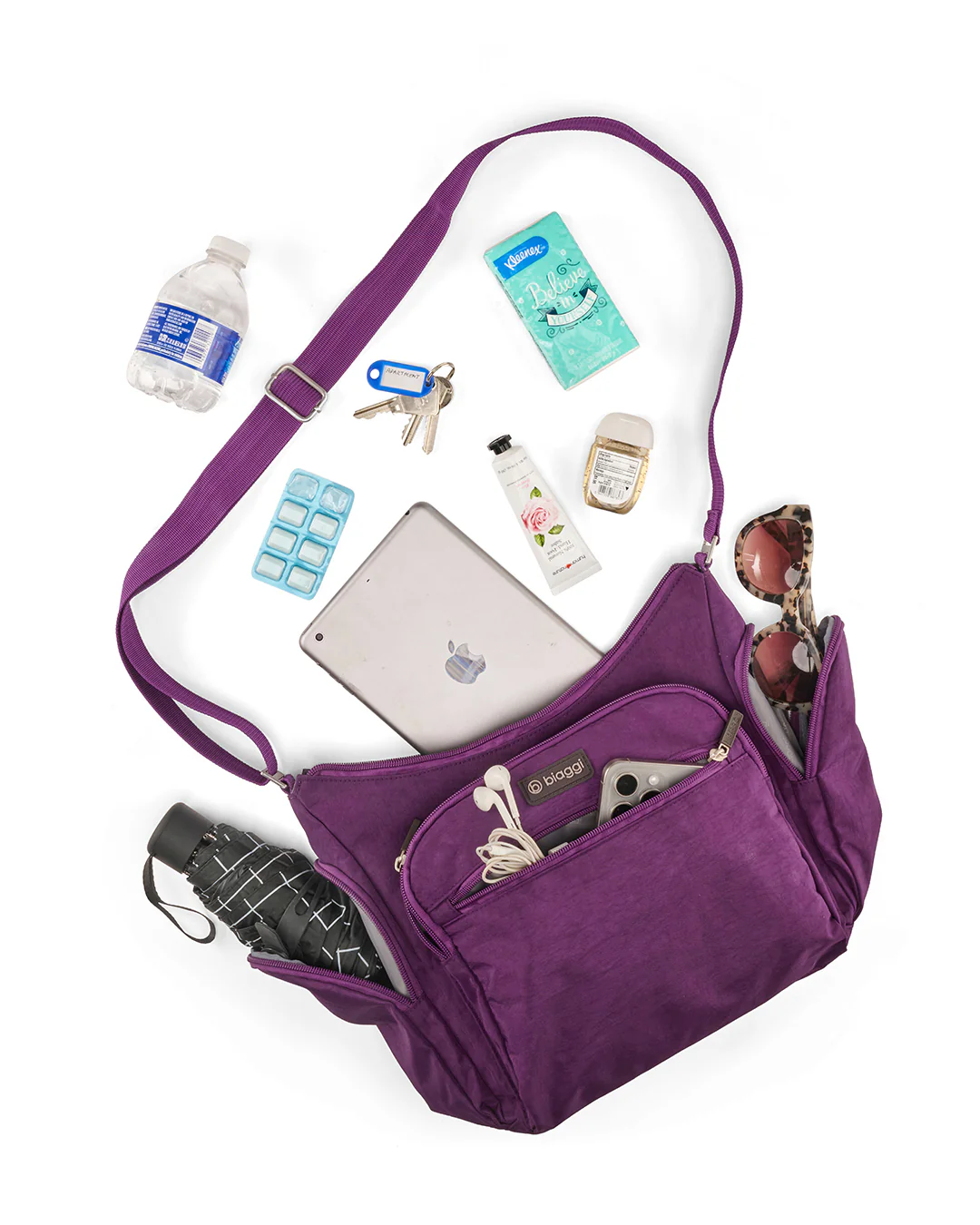 On-The-Go Hobo + Zipsafe Travel Organizer - Image 24