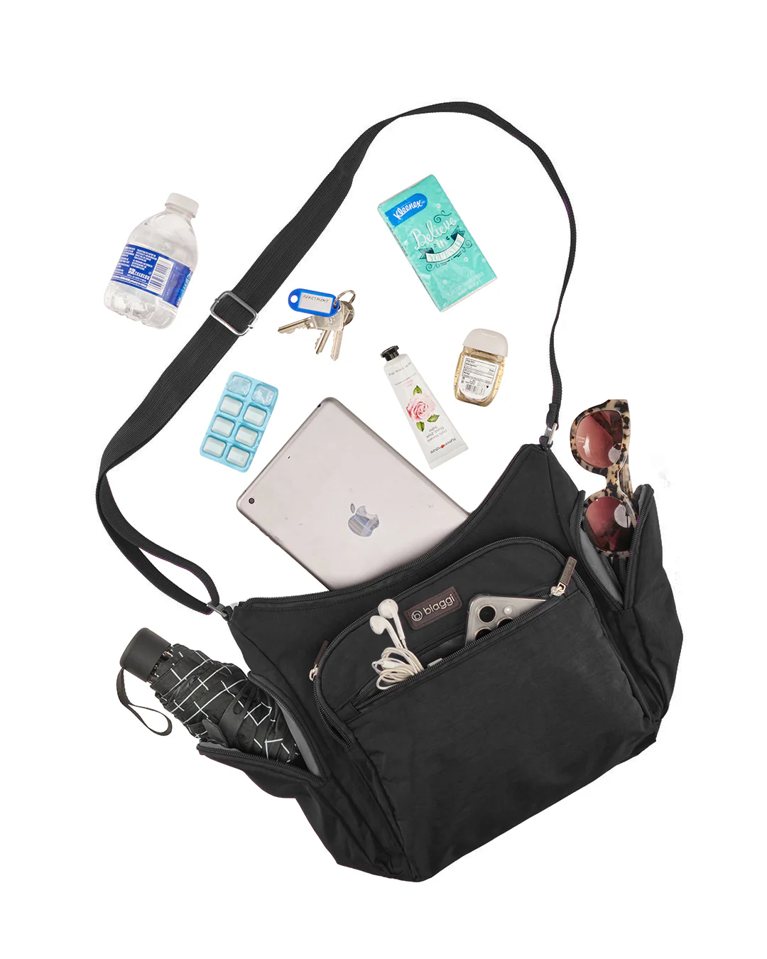 On-The-Go Hobo + Zipsafe Travel Organizer - Image 3