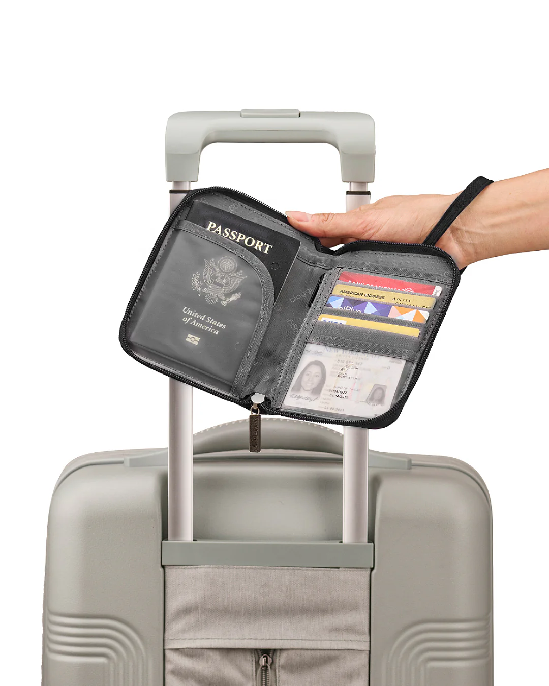 On-The-Go Hobo + Zipsafe Travel Organizer - Image 4
